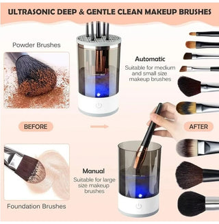Dirty brushes are inevitable.