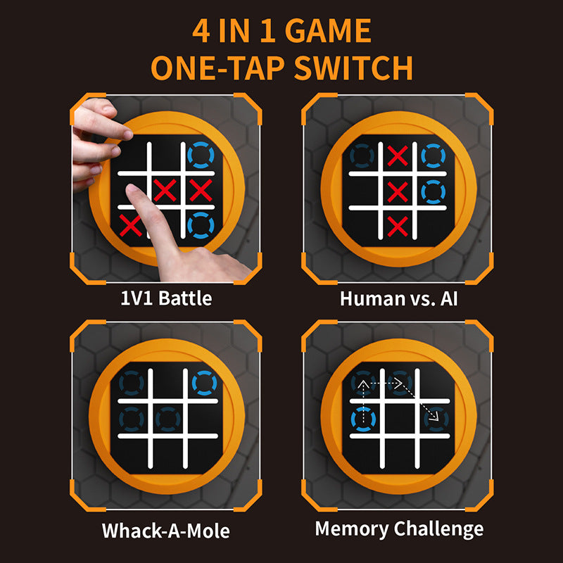 Electronic Tic-Tac-Toe 4-in-1 Game